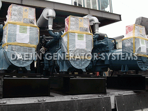 Saudi 150kW 4sets 선적