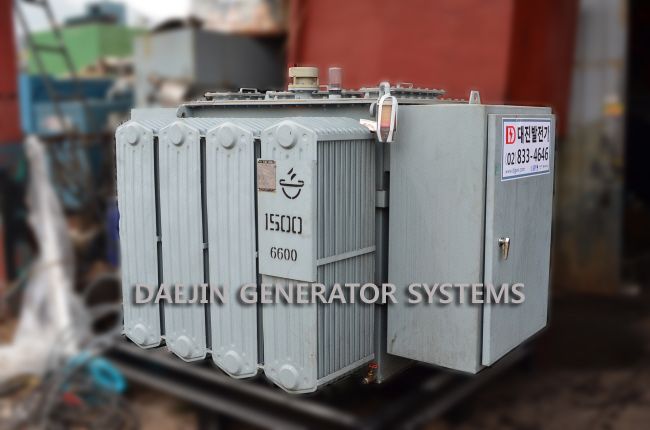 변압기 1500KVA / 6600V
