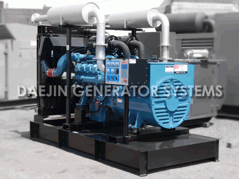 Russia 375kVA 50Hz 수출