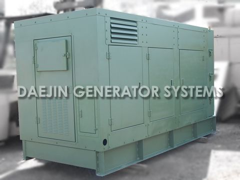130kW 군용발전기