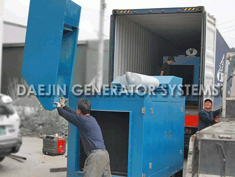 130kW x 4set Saudi 선적